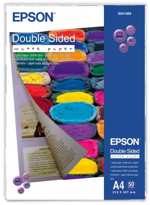 Epson S041569 A4 Double Sided Matte 50 sheets