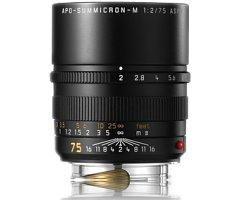 Leica 11637 APO-Summicron-M 2.0/75mm Asph. Black
