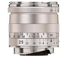 Zeiss ZM 25mm f/2.8 Biogon T* Silber