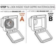 GoPro Dive Housing Objektiv Replacement Kit