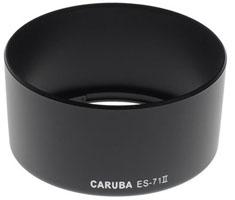 Caruba ES-72 II Gegenlichtblende für das Canon EF 50mm ƒ/1,4