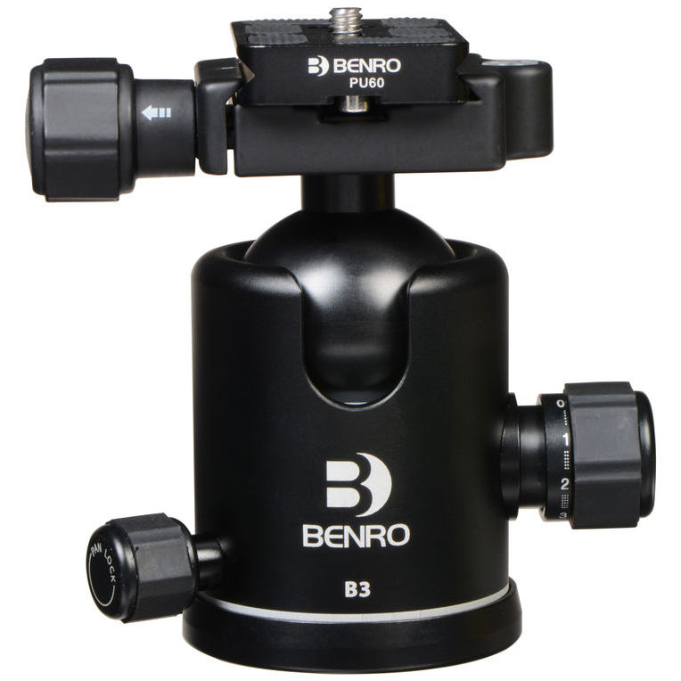 Benro B3 Kugelkopf mit Wechselplatte