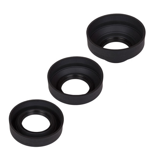 Caruba Rubberen Sonnenlende 3in1 62mm