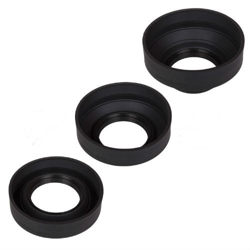 Caruba Rubberen Sonnenlende 3in1 58mm