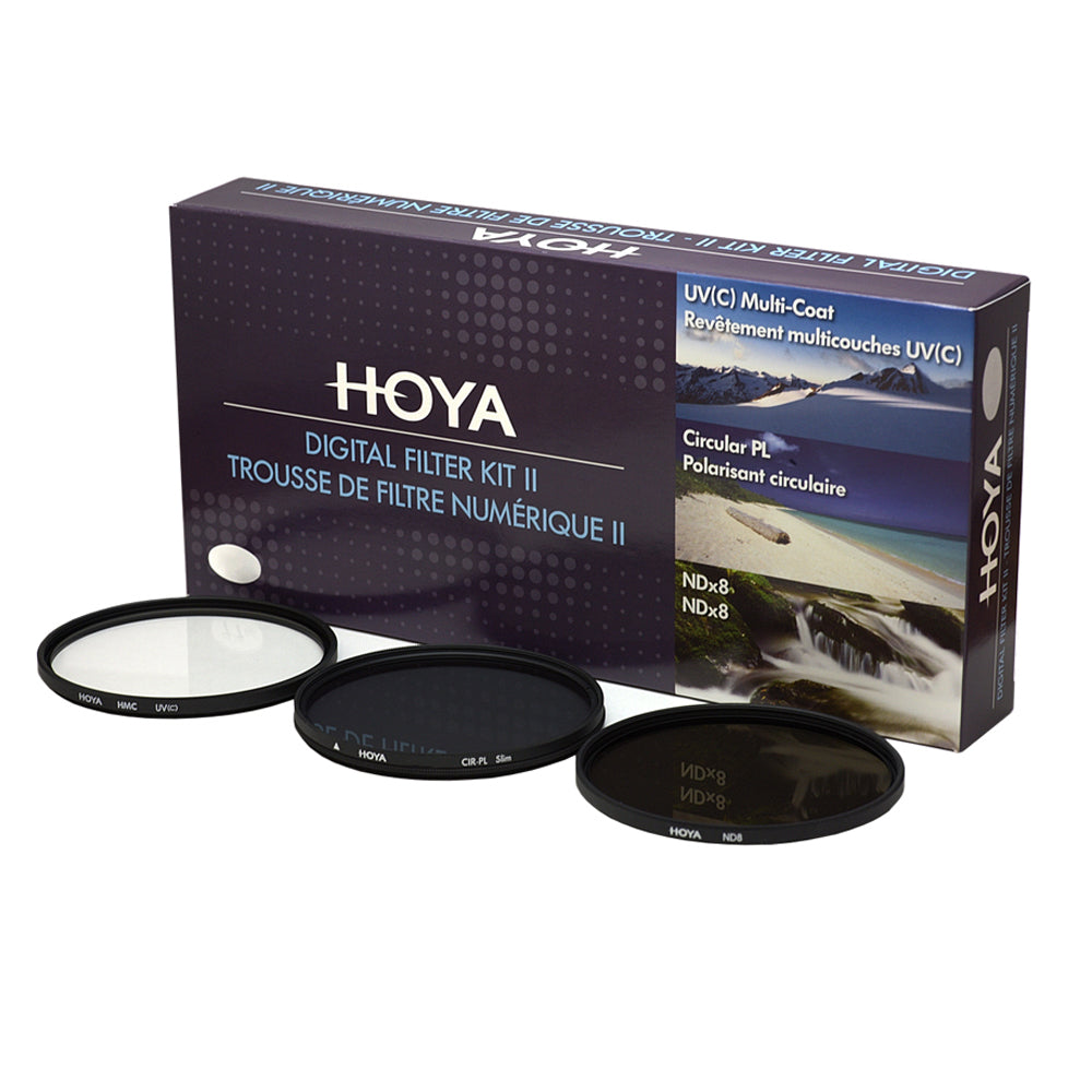Hoya 58mm Digital Filter Kit II (3 Filter)