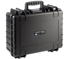 B&W Outdoor-Koffer Typ 5000 Schaumstoff Schwarz