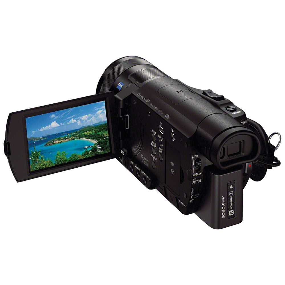 Sony FDR-AX100E 4K camcorder zwart