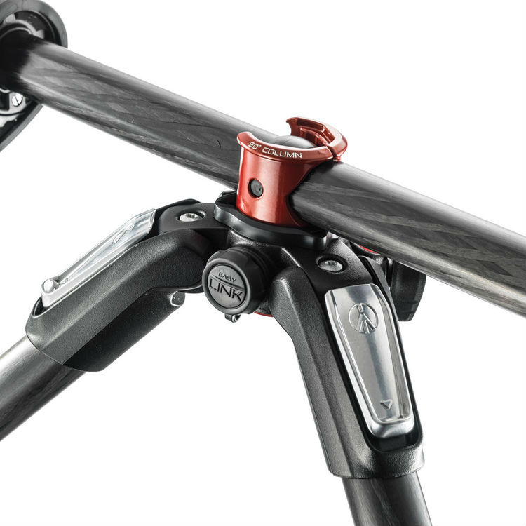 Manfrotto MT055CXPRO4 Carbon 4 Sektionen