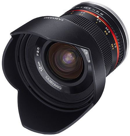 Samyang 12mm f/2.0 NCS CS Canon M Schwarz