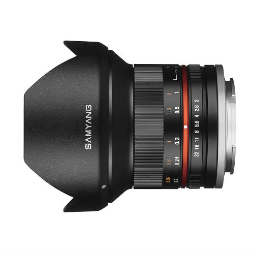 Samyang 12mm f/2.0 NCS CS Fuji X Schwarz