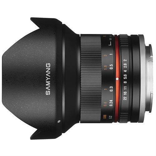 Samyang 12mm f/2.0 NCS CS MFT Schwarz