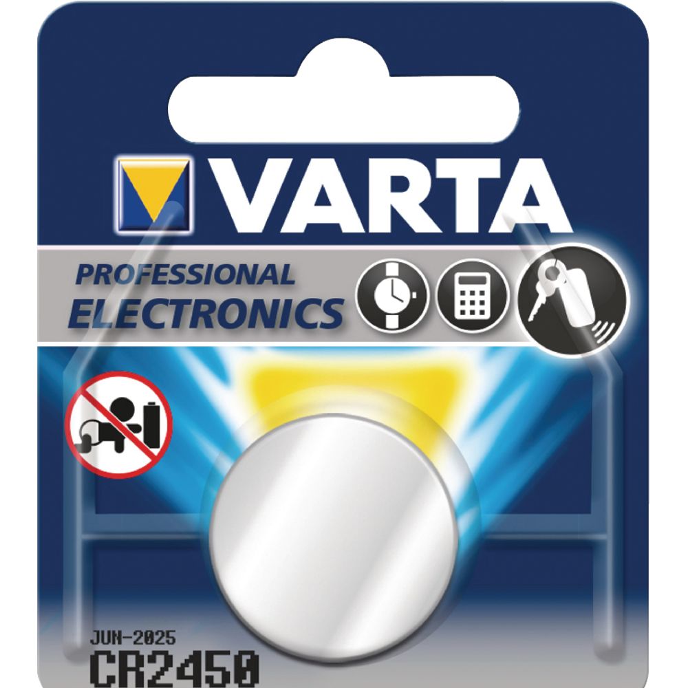 Varta CR2450 Knopfzelle