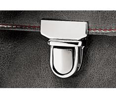 Leica 18761 Systemkoffer Stein Grau Leder M