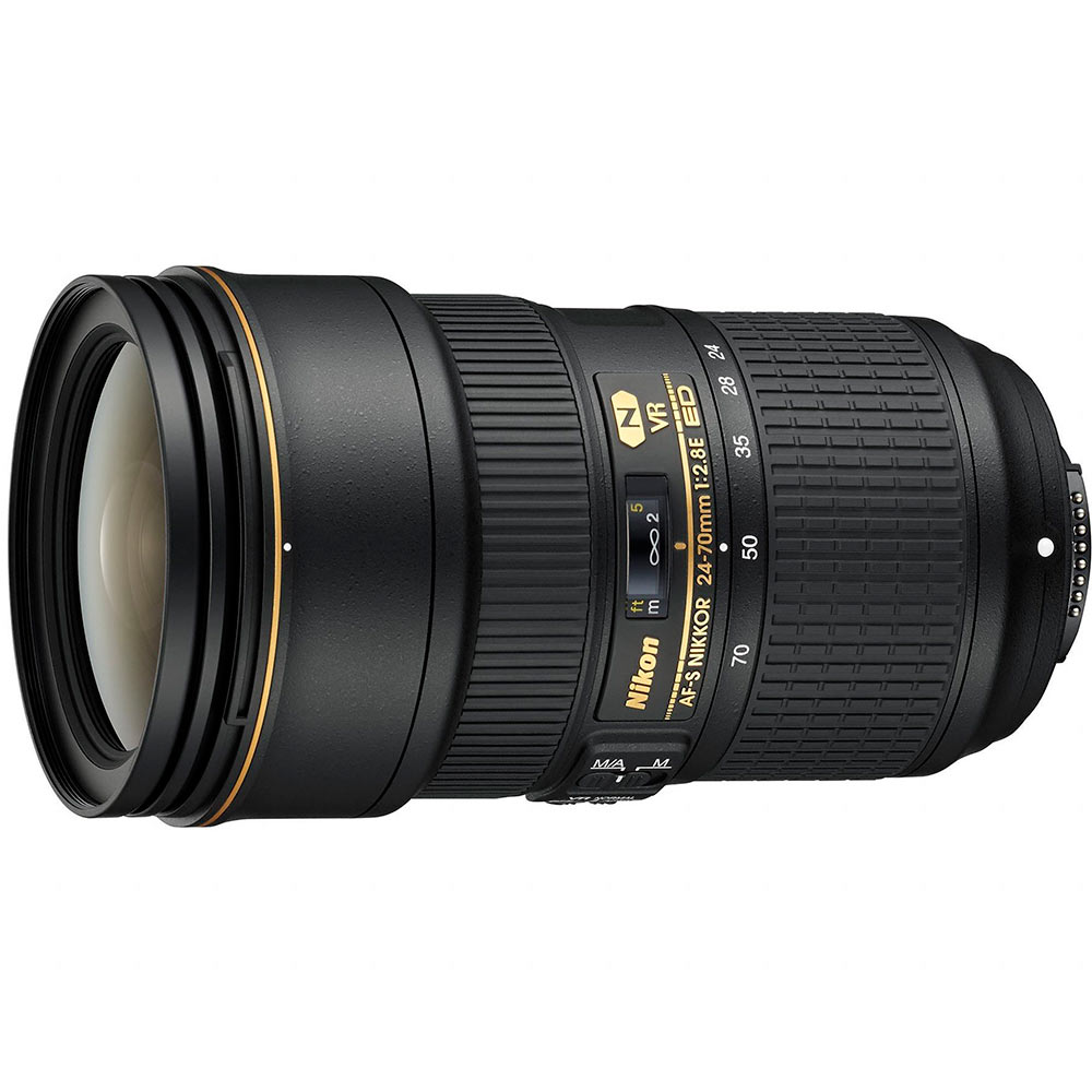 Nikon AF-S 24-70mm VR f/2.8E ED + HB-74 (Gegenlichtblende)