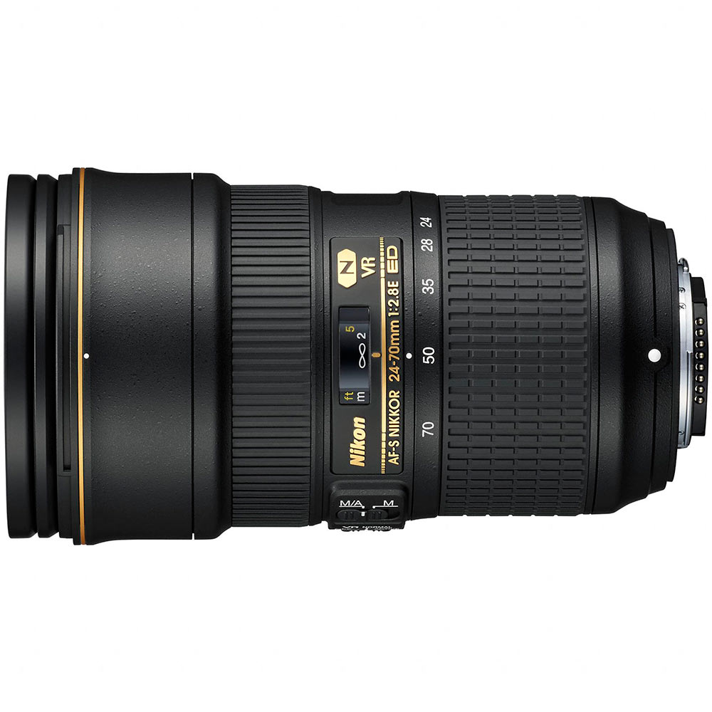Nikon AF-S 24-70mm VR f/2.8E ED + HB-74 (Gegenlichtblende)