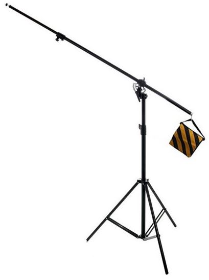 Bresser BR-BLS210 Light Stand with Boom Arm