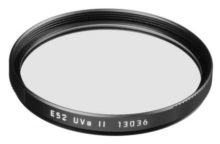 Leica 13036 Filter UVa II E52 Black