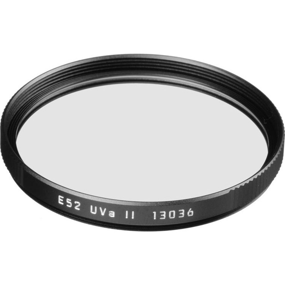 Leica 13036 Filter UVa II E52 Black