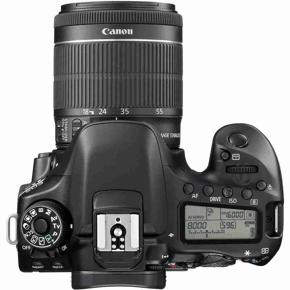 Canon EOS 80D + 18-55mm iS STM