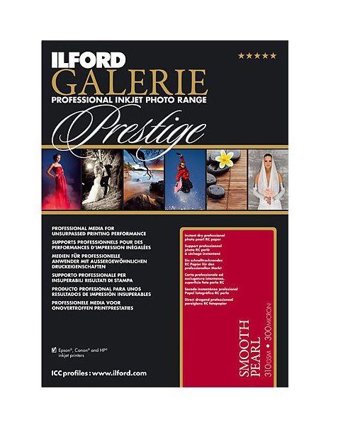 Ilford Prestige Smooth Pearl 310 grams 10 x 15 100 Sheets