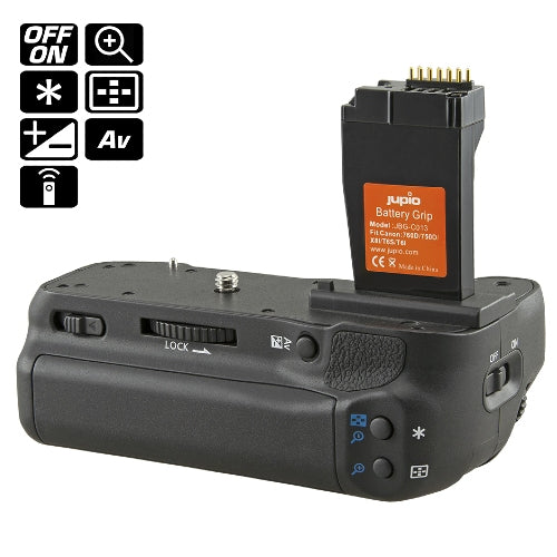 Jupio Grip for Canon EOS 750D/760D/X8i/T6s/T6i