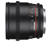 Samyang 85mm T1.5 VDSLR AS IF UMC II E-Mount