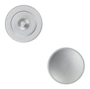 Caruba Soft Release Buttons Silver