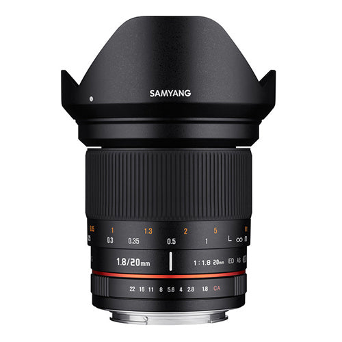 Samyang 20mm f/1.8 ED AS UMC Canon