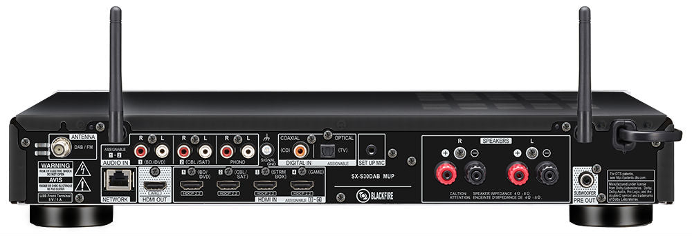Pioneer SX-S30DAB Zwart