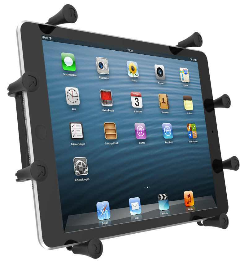 Rammount Universal X-Grip für 10" Tablets