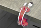 Grab n Go Cable Holder rot