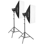 Bresser BRT-200B Studio Blitzset 2x 200W