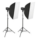 Bresser BRM-300AM Studio Blitzlichtset 2x 300W