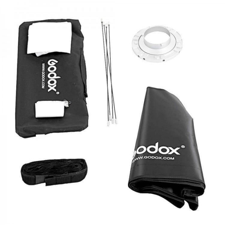 Godox Softbox Bowens Mount + Raster - 80x120cm