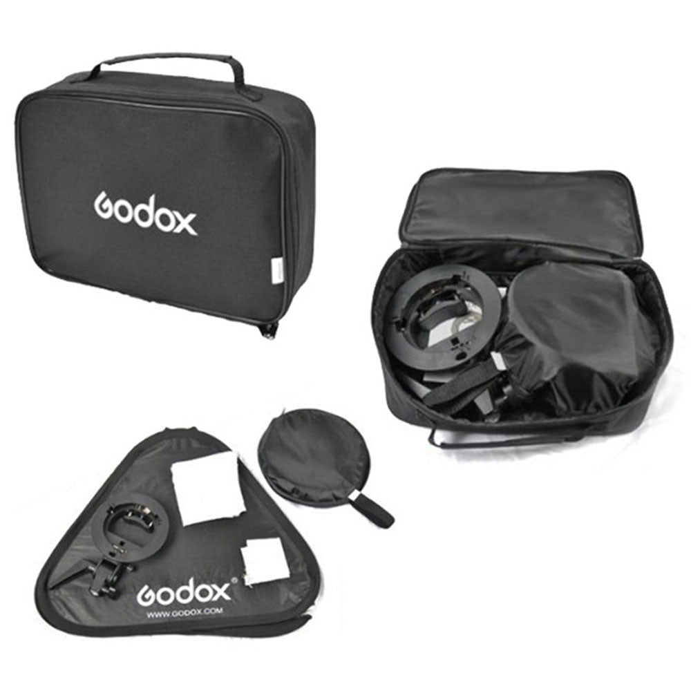 Godox S-type Bracket Bowens + Softbox 60x60cm