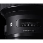 Sigma 14mm F/1.8 DG HSM ART Canon EF