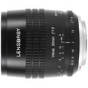 Lensbaby Velvet 85 schwarz Nikon