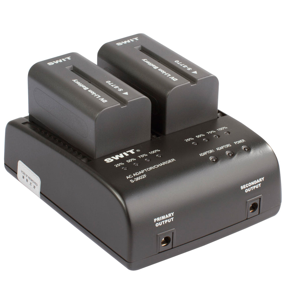 Swit S-3602F DV Charger for S-8972/8970/8770, Sony L series