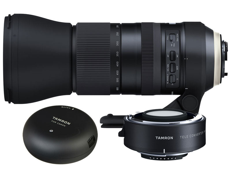 Tamron 150-600mm F/5-6.3 Di VC USD G2 Canon EF + 1.4x Teleconverter + TAP-in Console