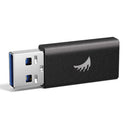 Angelbird USB 3.1 Gen2 Type-A nach Type-C Adapter active schwarz