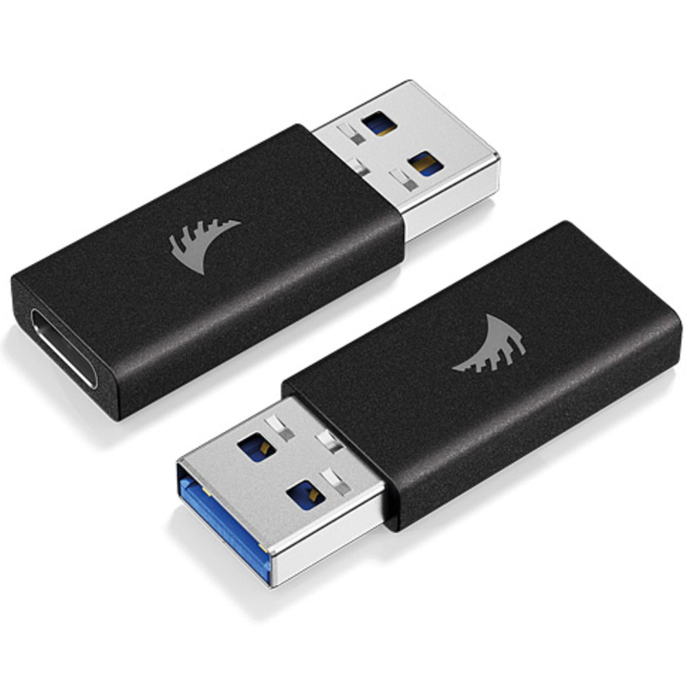 Angelbird USB 3.1 Gen2 Type-A nach Type-C Adapter active schwarz