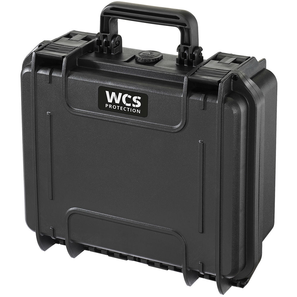WCS Protection 300 Koffer Schwarz inkl. Rasterschaumstoff