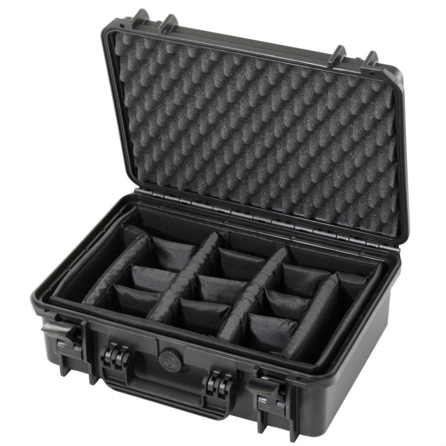 WCS Protection 430 Koffer Schwarz inkl. Trennwänden