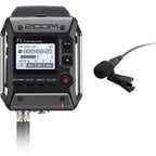 Zoom F1-LP Field Rekorder mit Lavalier Mikrofon