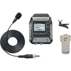 Zoom F1-LP Field Rekorder mit Lavalier Mikrofon