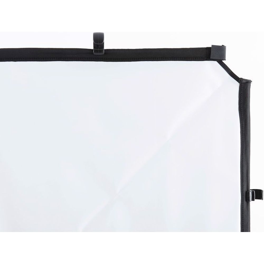 Manfrotto LL LR81121R Skylite Rapid Fabric Small 110x110cm schwarz/weiss