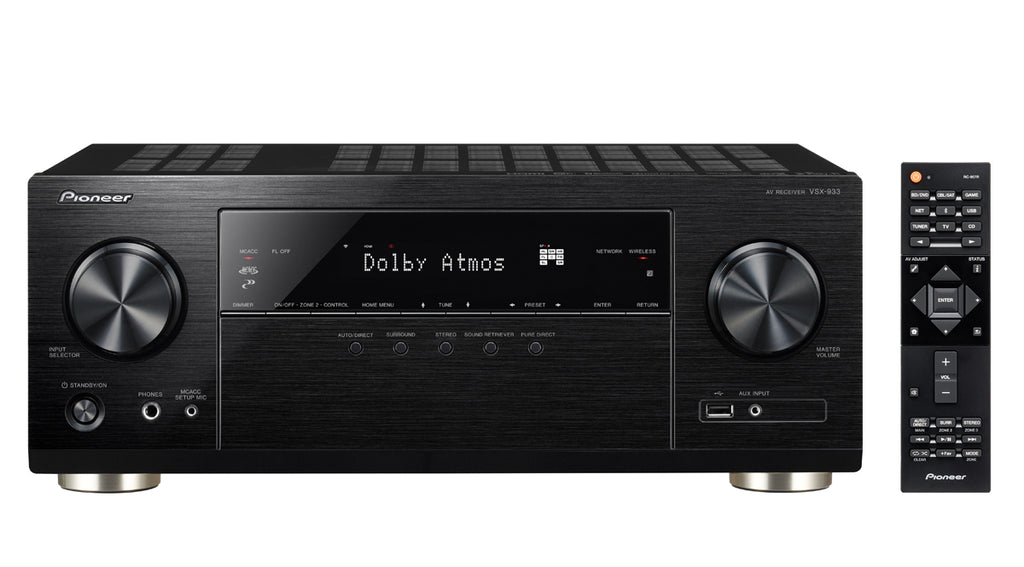 Pioneer VSX-933 AV Receiver Zwart