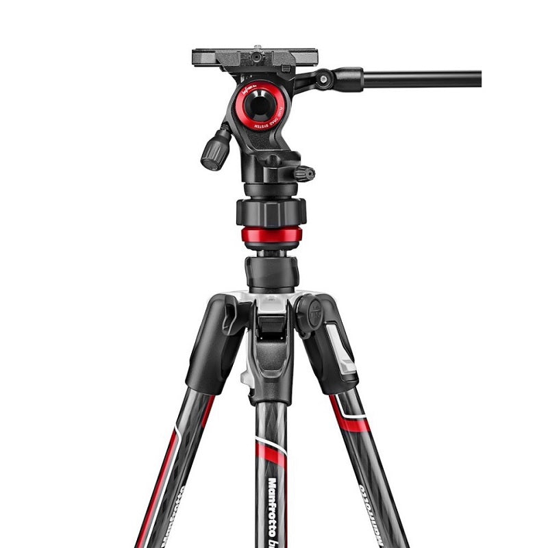 Manfrotto MVKBFRTC-LIVE Befree Advanced Carbon Kit Twistlock mit 2-Wege-Kopf