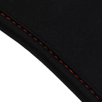 Caruba Kamera Neckstrap - extra lang + Schnellverschluss (schwarz+rot)