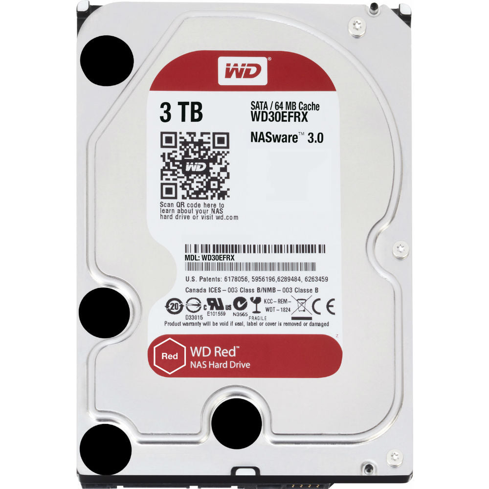 Western Digital Networking NAS HDD 3TB SATA 6Gb/s 64MB Cache 3,5"